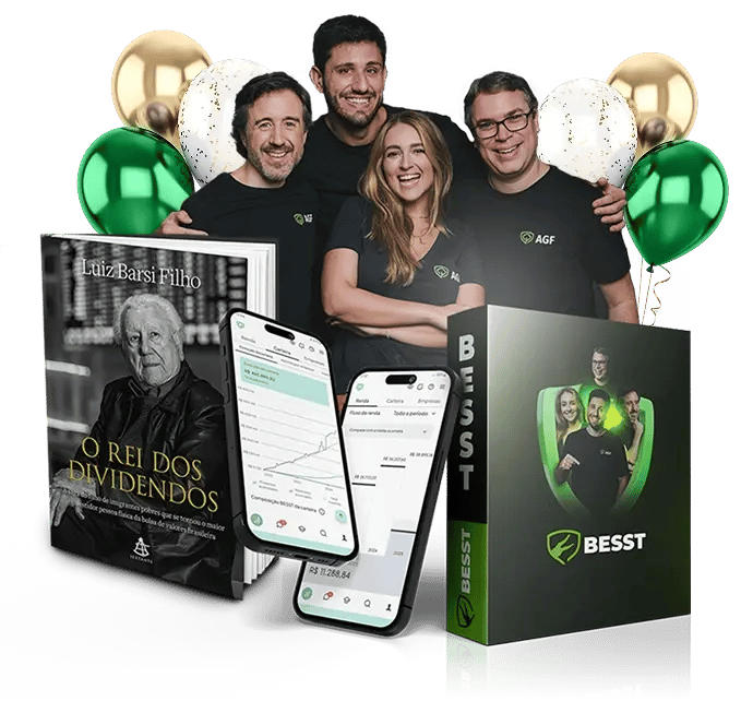 Família AGF, Livro do Barsi, App AGF e Curso Besst