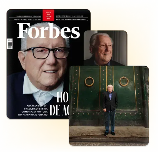 Jeito Barsi de Investir em uma revista e imagens da revista